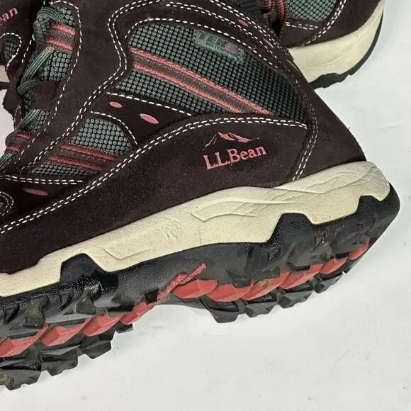 LL Bean Tek 2.5 Waterproof Hiking Boots 299640 Women's Size 8.5 M Vertigrip - Picture 9 of 13